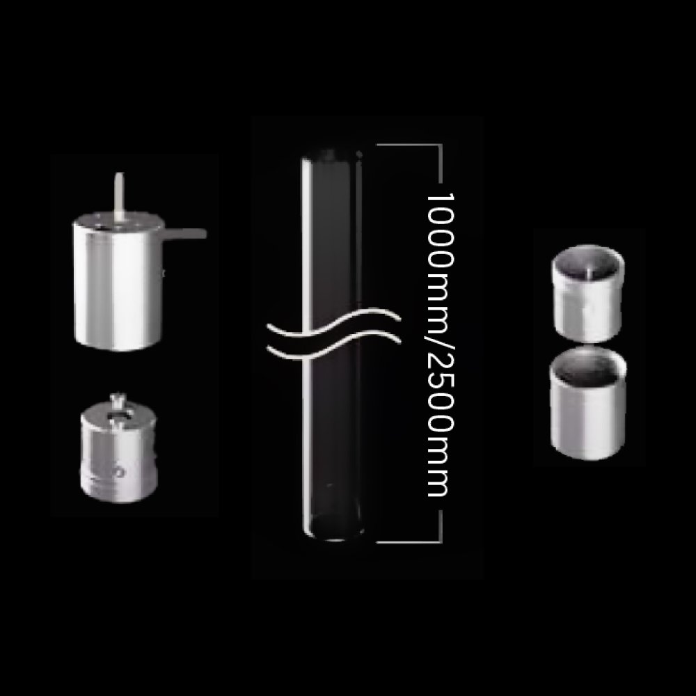 Surface Clip + 2.5m PC Tube | Fixed Mount Kit