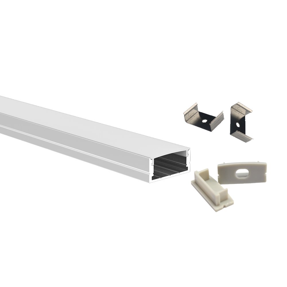 Surface | 23.5mm x 10.9mm | 2 Clips + End Caps