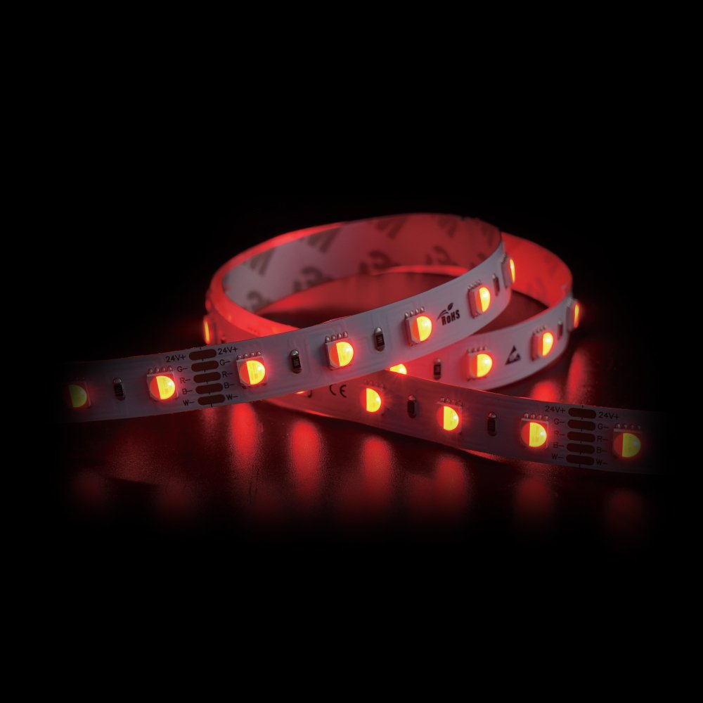 19.2W/m | 24V | 60LED/m | IP20 | RGB + 3000K