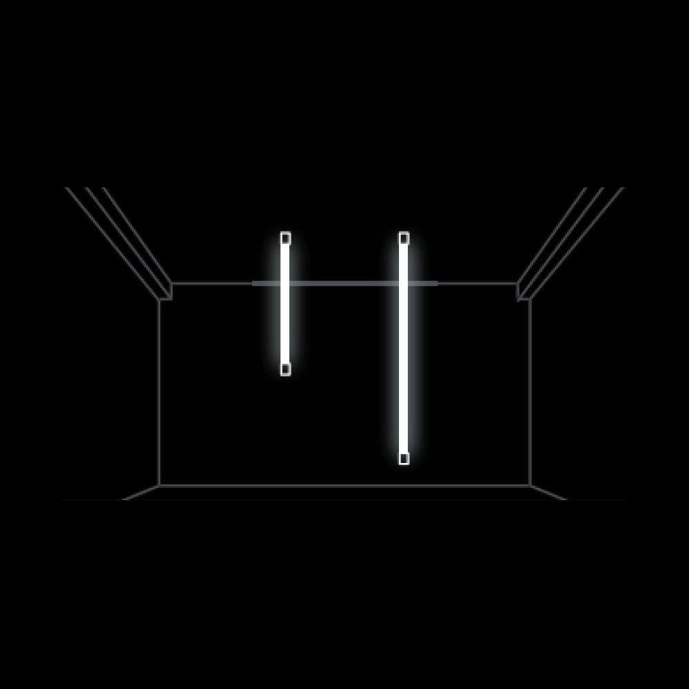 Vertical Pendant | Suspended (Symmetric)